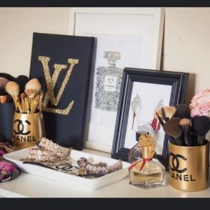 Designer Name Frame Chanel Bottle